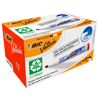 Marcador Pizarra Borrable Bic Rojo x12 Marcadores