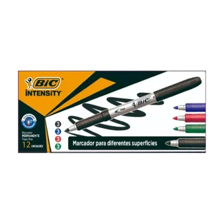 Marcador Permanente Bic x12 Marcadores