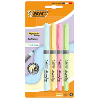 Resaltadores Pastel Blister x4 Resaltadores