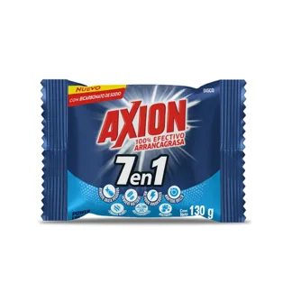 Lavaplatos Axion Con Bicarbonato De Sodio Disco 7 En 1 x130gr