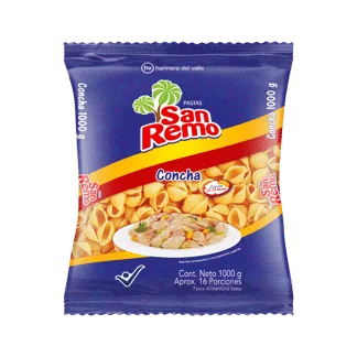 Pasta San Remo Concha x1000gr