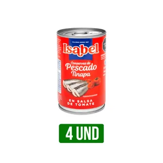 4Un Tinapa en Conserva Isabel  x156gr