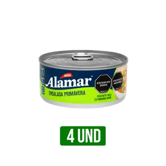 4Un Ensalada de Atún Alamar Primavera x160gr