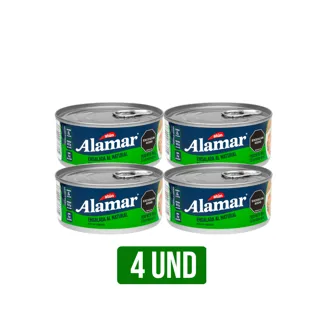 4Un Ensalada de Atún Alamar Corriente x160gr