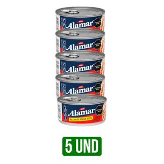 5Un Atun Rallado Alamar En Aceite x150gr