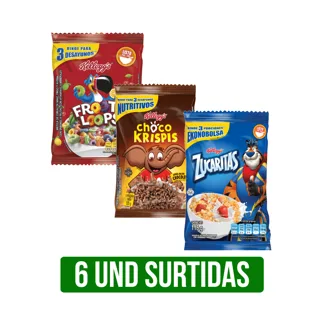 6Und Cereal Kellogg´s Surtidos x115gr/x90gr