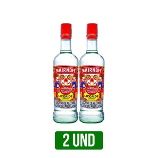 2 Und Vodka Smirnoff Tamarindo Picante x750ml