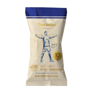 Café Juan Valdez Molido Edición Especial James Rodriguez Sachet x70gr