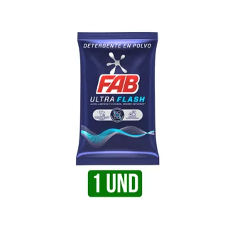 Detergente En Polvo Fab Floral x225gr