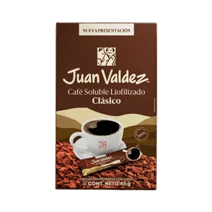 Café Juan Valdez Liofilizado Plegladiza x30 Sobres x1,5gr  (B2B)