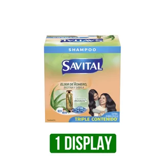 Shampoo Savital Elixir Romero x20Un x30ml
