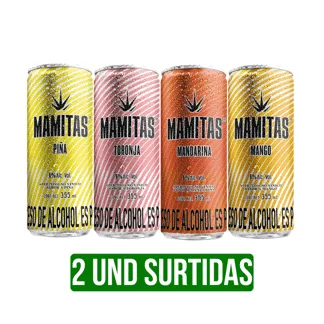 2 Und Mamitas Surtido x355ml