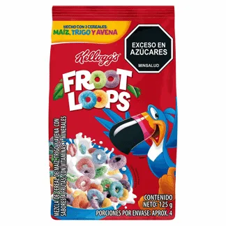 Cereal Kellogg Froot Loops Bolsa X125gr