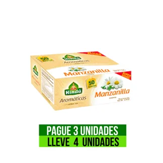 Pague 3 Lleve 4 Aromatica Himalaya Manzanilla Cx72/Ux50