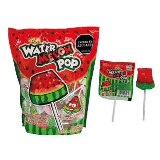Chupeta Adro Water Melon Pop x50Un x14gr