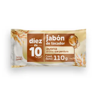 Jabón De Tocador Diez De 10 Surtido x110gr