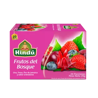 Infusion Frutal Frutos del Bosque x20
