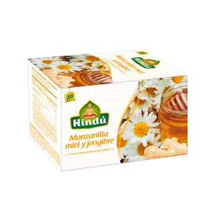 Aromática Con Sobreenvoltura Manzanilla, Miel y Jengibre x20 Sobres