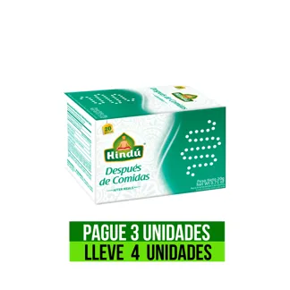 Pague 3 Lleve 4 Infusión Himalaya Saludable Despues De Comidas Cx24/Ux20