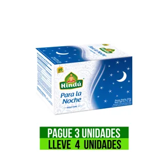 Pague 3 Lleve 4 Infusión Himalaya Saludable Para La Noche Cx24/Ux20