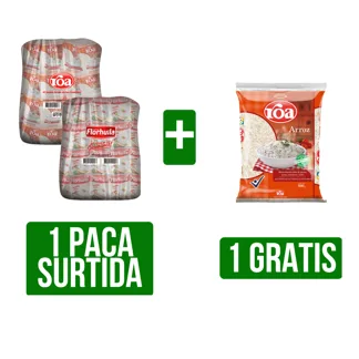 1 Caja Arroz Roa (Fortiplus/Florhuila)x25Un x500gr Gts Arroz Roa Fortiplus x500gr