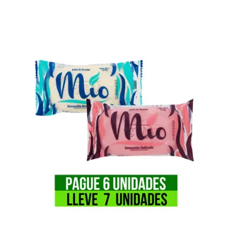 Pague 6 lleve 7 Jabón Mio Sens x125gr Surtido