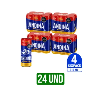 24 Und Refajo Andina  x310ml