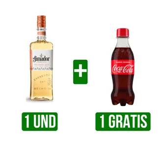 Tequila El Jimador Reposado x700ml Gts Coca Cola Botella x250ml