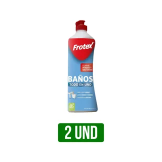 Crema Limpiadora Frotex Baños Todo En Uno X500ml