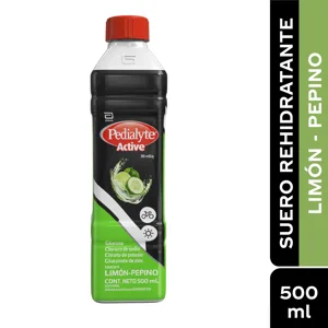 Pedialyte Active 30 Meq Limón - Pepino x 500ml