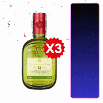 3 Und Whisky Buchanan´s 12años D´Luxe x375ml