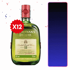 12Und Whisky Buchanan´s D´Luxe x750ml