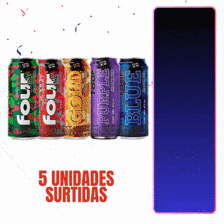 5 Und Four loko Surtido x473ml