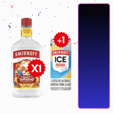 Vodka Smirnoff Tamarindo Picante x375ml Gts Vodka Smirnoff Ice Lata x250ml