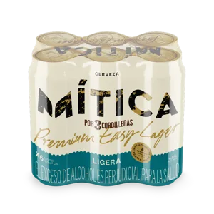Cerveza Mitica Ligera Lata Sixpack x24Un X310ml