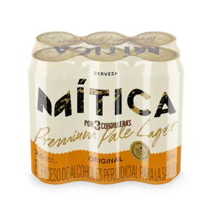 Cerveza Mitica Original Lata Sixpack x24Un X310ml