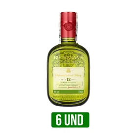 6Und Whisky Buchanan´s 12años D´Luxe x375ml