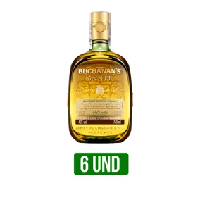 6Und Whisky Buchanan´s Master x750ml