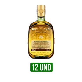 12Und Whisky Buchanan´s Master x750ml
