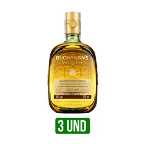 3und Whisky Buchanan´s Master x750ml