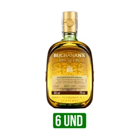 6und Whisky Buchanan´s Master x750ml