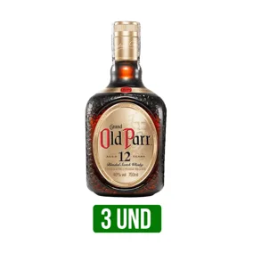 3und Whisky Old Parr 12años x750ml