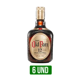 6und Whisky Old Parr 12años x750ml