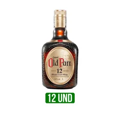 12 Und Whisky Old Parr 12años  x1000ml
